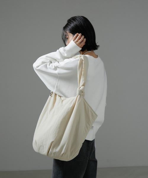 未使用品　サロンアダムエロペ　パフナイロントートバッグ SALON adam et rope'（サロン アダム エ ロペ）の「パフナイロントート