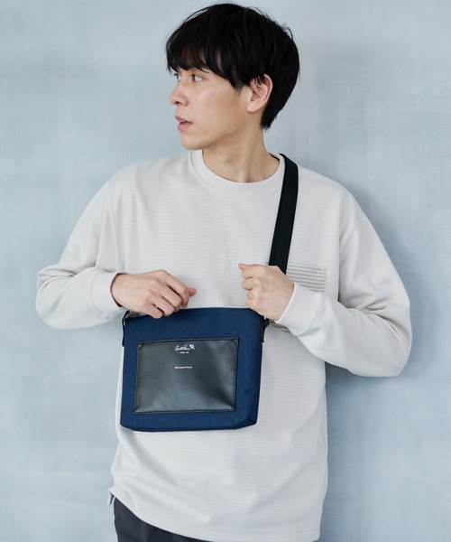 Arnold Palmer（アーノルドパーマー）の「デニムルック ショルダーバッグ（ショルダーバッグ・メンズ・ブラック/ネイビー/ブラウン・F）」の15枚目の写真