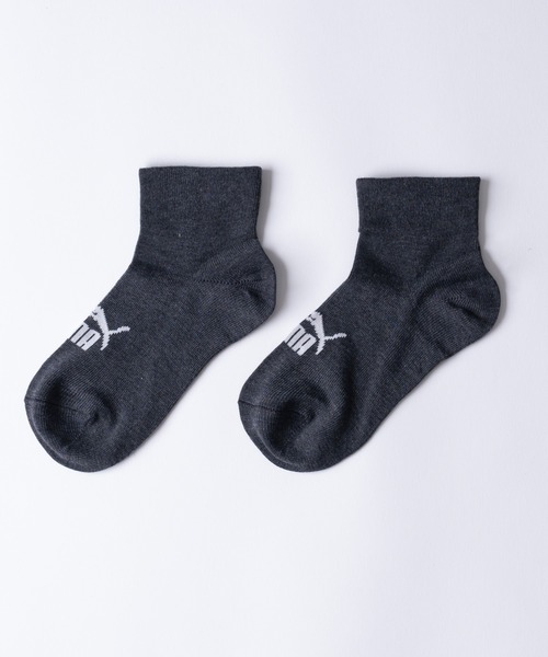 PUMA（プーマ）の「PUMA プーマ ブランド ワンポイント ロゴ ショートソックス 子供用 靴下 3足セット 19cm～25cm（ソックス/靴下・キッズ・ブラック/マルチ/ホワイト・19-21cm/21-23cm/23-25cm）」の7枚目の写真