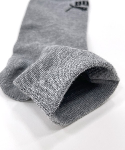 PUMA（プーマ）の「PUMA プーマ ブランド ワンポイント ロゴ ショートソックス 子供用 靴下 3足セット 19cm～25cm（ソックス/靴下・キッズ・ブラック/マルチ/ホワイト・19-21cm/21-23cm/23-25cm）」の10枚目の写真