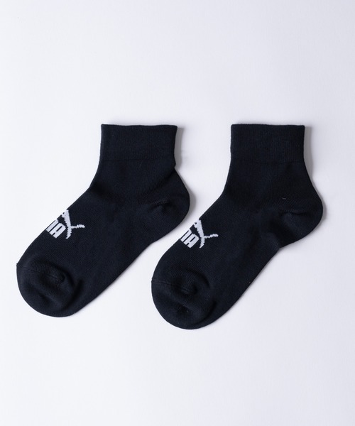 PUMA（プーマ）の「PUMA プーマ ブランド ワンポイント ロゴ ショートソックス 子供用 靴下 3足セット 19cm～25cm（ソックス/靴下・キッズ・ブラック/マルチ/ホワイト・19-21cm/21-23cm/23-25cm）」の6枚目の写真