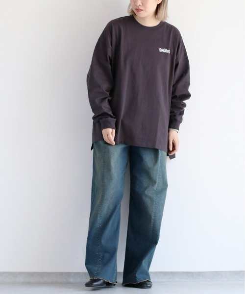 cepo(セポ)の「【SMURFS/スマーフ】ロングスリーブTee(Tシャツ/カットソー・レディース・ブラック系2/ブラック系1/ホワイト系2/ホワイト系1・FREE)」の15枚目の写真