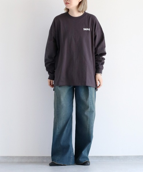 cepo(セポ)の「【SMURFS/スマーフ】ロングスリーブTee(Tシャツ/カットソー・レディース・ブラック系2/ブラック系1/ホワイト系2/ホワイト系1・FREE)」の16枚目の写真