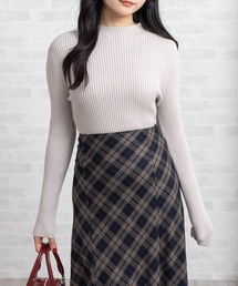 clear | ハイゲージハイネックニットトップス [オフィスカジュアル 着回し抜群 大人]≪再入荷≫(ニット/セーター)