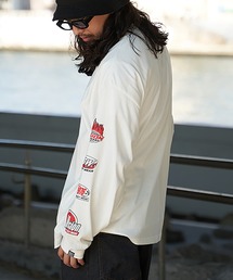 VISION STREET WEAR | VISION STREET WEAR ヴィジョンストリートウェア ロゴ袖プリントロンTシャツ(Tシャツ/カットソー)