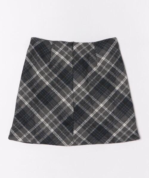 urge：（アージコロン ）の「【URGE：】チェック ミニスカート（スカート・レディース・ブラック/ベージュ・SMALL/MEDIUM/LARGE）」の3枚目の写真