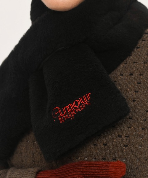【セール】【Carne Bollente/カルネボレンテ】 Spied Delight Scarf 「Spied Delight」ウールネックウォーマー（マフラー）｜Carne Bollente（カルネボレンテ）