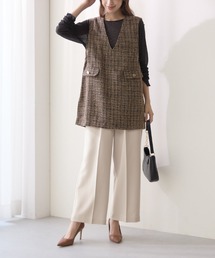 Tuche/トゥシェ ハレの日style ワイドパンツ