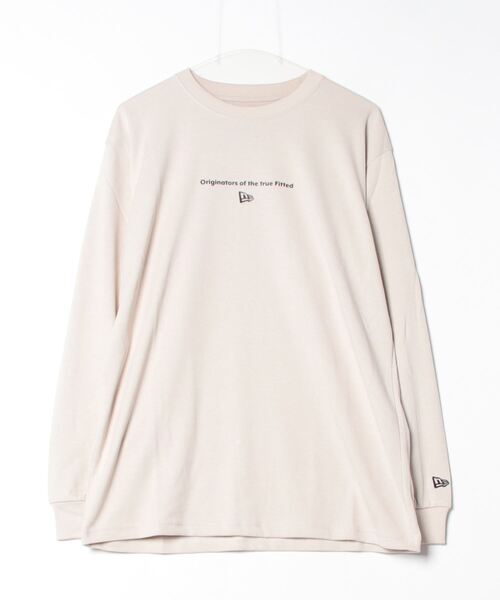 NEW ERA(ニューエラ)の「ニューエラ LS PF TEE CIRCLE OOTTF STO(Tシャツ/カットソー・メンズ・アイボリー・LL/M/L)」の1枚目の写真