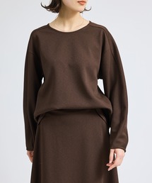 ROPE' | 梨地フォルムカットソー/セットアップ対応【Sサイズフェア対象】(Tシャツ/カットソー)