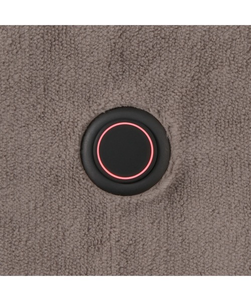 無印良品（ムジルシリョウヒン）の「洗えるＵＳＢブランケット（生活家電・メンズ・チャコール/ダークベージュ/スモークピンク・FREE）」の16枚目の写真