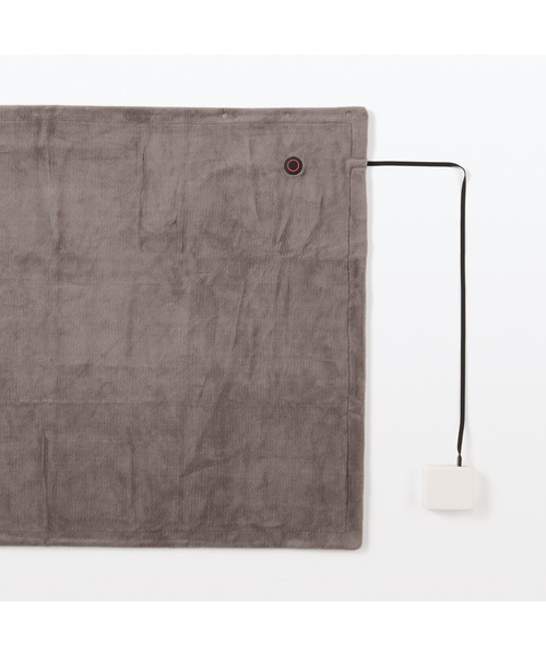 無印良品（ムジルシリョウヒン）の「洗えるＵＳＢブランケット（生活家電・メンズ・チャコール/ダークベージュ/スモークピンク・FREE）」の18枚目の写真