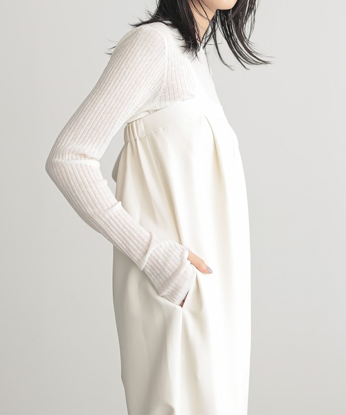 美品】ito fukuoka オトナ オールインワン ベージュ 美品】ito