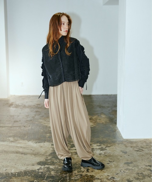 スーパーギャザードレープパンツ（その他パンツ）｜terrace（テラス）