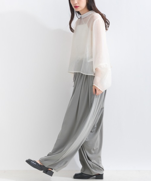 スーパーギャザードレープパンツ（その他パンツ）｜terrace（テラス）