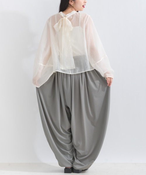 スーパーギャザードレープパンツ（その他パンツ）｜terrace（テラス）