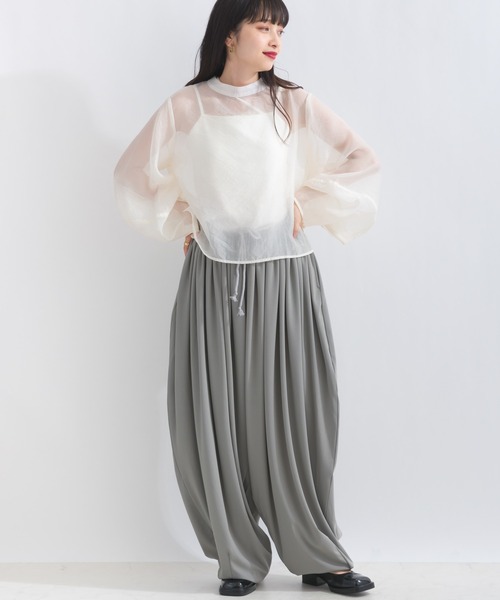 スーパーギャザードレープパンツ（その他パンツ）｜terrace（テラス）