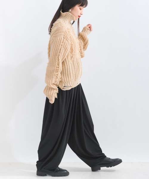 スーパーギャザードレープパンツ（その他パンツ）｜terrace（テラス）