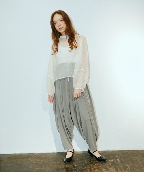 スーパーギャザードレープパンツ（その他パンツ）｜terrace（テラス）