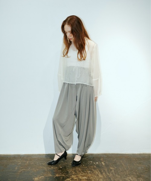 スーパーギャザードレープパンツ（その他パンツ）｜terrace（テラス）