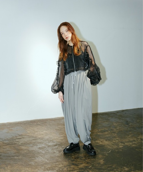 スーパーギャザードレープパンツ（その他パンツ）｜terrace（テラス）