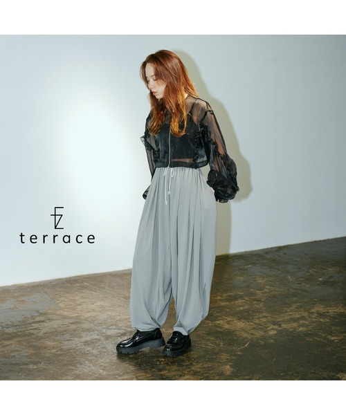 スーパーギャザードレープパンツ（その他パンツ）｜terrace（テラス）