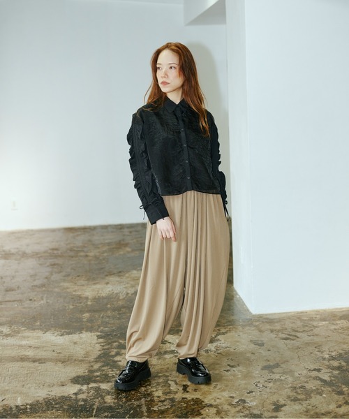 スーパーギャザードレープパンツ（その他パンツ）｜terrace（テラス）
