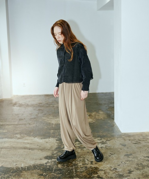 スーパーギャザードレープパンツ（その他パンツ）｜terrace（テラス）