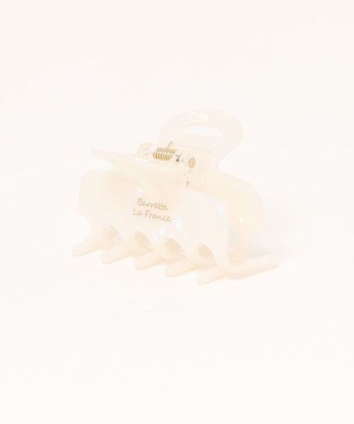 Port（ポート）の「【 Port / ポート 】 ワンカラー スクエア ミニ バンスクリップ（バレッタ/ヘアクリップ・レディース・ベージュ/ブラック/レッド/ブラウン/ホワイト・FREE）」の7枚目の写真
