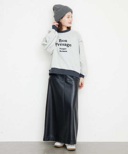 FRATELLI TALLI(フラテリタリ)の「Fratelli Talli/フラテリータリー リブニットCAP 1879(ニットキャップ/ビーニー・レディース・チャコールグレー/ブラウン・FREE)」の8枚目の写真