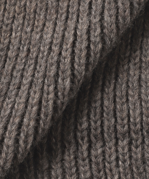 FRATELLI TALLI(フラテリタリ)の「Fratelli Talli/フラテリータリー リブニットCAP 1879(ニットキャップ/ビーニー・レディース・チャコールグレー/ブラウン・FREE)」の21枚目の写真