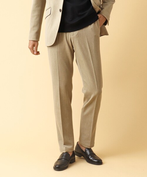 NOLLEY’S（ノーリーズ）の「《セットアップ/ビジカジ対応》マルチファンクション ストレッチパンツ（その他パンツ・メンズ・ダークネイビー/グレー/ベージュ・M/L/S/XL）」の2枚目の写真