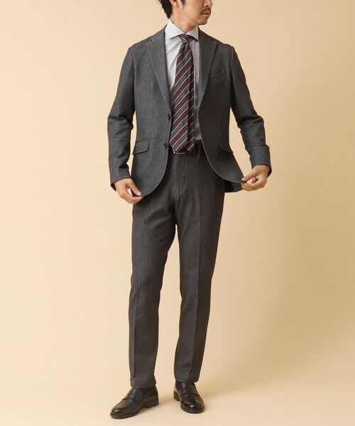 NOLLEY’S（ノーリーズ）の「《セットアップ/ビジカジ対応》マルチファンクション ストレッチパンツ（その他パンツ・メンズ・ダークネイビー/グレー/ベージュ・M/L/S/XL）」の14枚目の写真