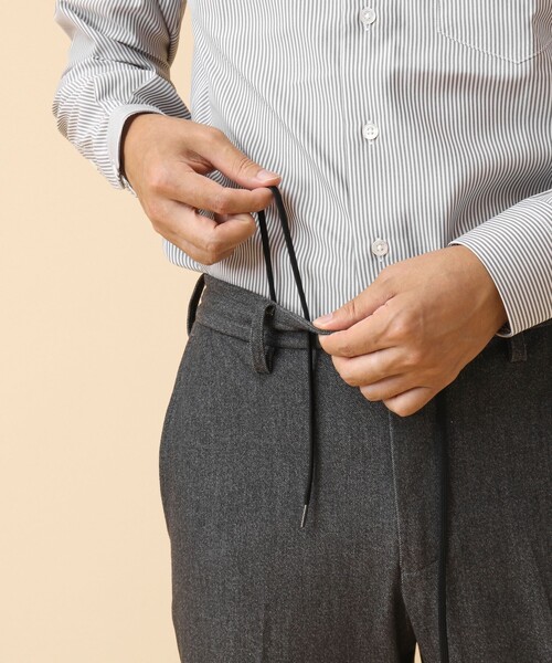 NOLLEY’S（ノーリーズ）の「《セットアップ/ビジカジ対応》マルチファンクション ストレッチパンツ（その他パンツ・メンズ・ダークネイビー/グレー/ベージュ・M/L/S/XL）」の5枚目の写真