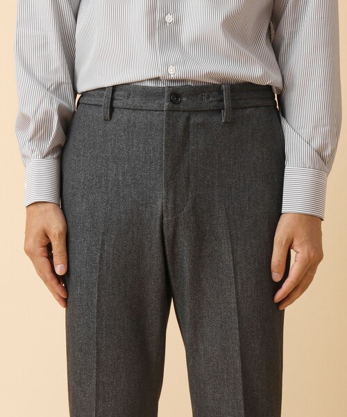 NOLLEY’S（ノーリーズ）の「《セットアップ/ビジカジ対応》マルチファンクション ストレッチパンツ（その他パンツ・メンズ・ダークネイビー/グレー/ベージュ・M/L/S/XL）」の4枚目の写真