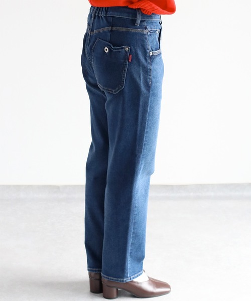 cepo（セポ）の「〈新色〉ライトスフレクロップドデニムパンツ（デニムパンツ・レディース・ブルー系4・S/M/L）」の10枚目の写真