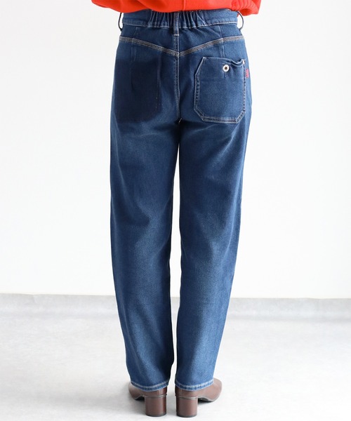 cepo（セポ）の「〈新色〉ライトスフレクロップドデニムパンツ（デニムパンツ・レディース・ブルー系4・S/M/L）」の11枚目の写真