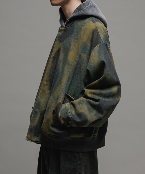 Boucle MA-1/ブークレMA-1 Casper John Lサイズ CASPER JOHN（キャスパージョン）の「Boucle MA-1/ブークレMA-1