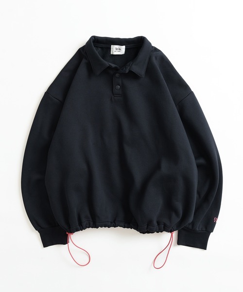 FLEECE LINING SWEAT POLO / 裏起毛スウェットポロ（スウェット