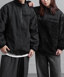 ZIP FIVE | 【ZIP FIVE】 ナイロン ワッシャー × ファー 2way リバーシブル ボア ブルゾン(ブルゾン)