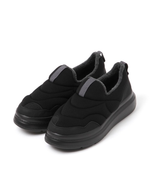 studio CLIP（スタディオクリップ）の「【消臭/抗菌防臭/クッションインソール】軽らくモックスニーカー（スニーカー・レディース・ブラック/グレー/ベージュ・LARGE/MEDIUM）」の7枚目の写真