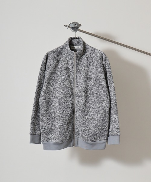 【セール】Knit sew full zip blouson / ニットソー フルジップブルゾン unisex（ブルゾン）｜FUNALIVE（ファンアライブ）