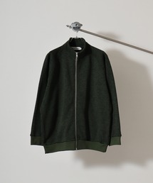 Knit sew full zip blouson / ニットソー フルジップブルゾン unisex