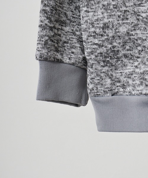 FUNALIVE(ファンアライブ)の「Knit sew full zip blouson / ニットソー フルジップブルゾン unisex(ブルゾン・メンズ・杢グレー/ブラック/グリーン・L/XL/M)」の5枚目の写真