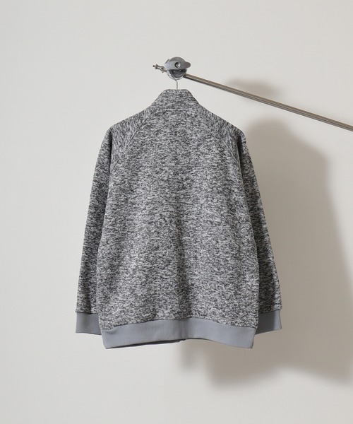 FUNALIVE(ファンアライブ)の「Knit sew full zip blouson / ニットソー フルジップブルゾン unisex(ブルゾン・メンズ・杢グレー/ブラック/グリーン・L/XL/M)」の7枚目の写真