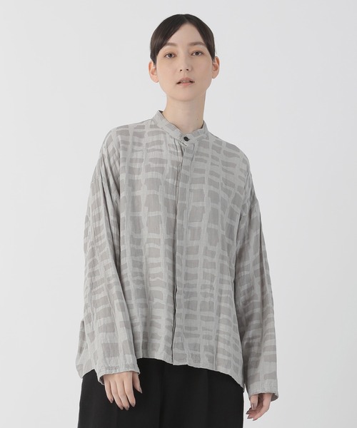 Plantation - V @ プランテーション plantation 花柄 総柄 ブラウス シャツ Plantation（プランテーション）の「カモフラワーJQ / シャツ