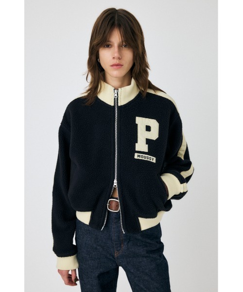 美品♡PERSON'S MOUSSY スタジャン ブラック　パーソンズ　マウジー 美品♡PERSON'S MOUSSY スタジャン ブラック パーソンズ マウジー