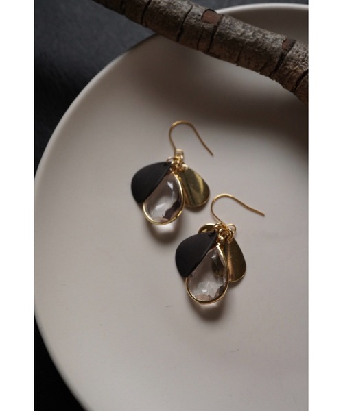 tone（トーン）の「【Agaro】No.435　アレルギー対応　サージカルステンレス　ゆれる(MA)（ピアス（両耳用）・レディース・ホワイト/グレー/ゴールド/ベージュ/ベージュ系1/ホワイト系その他2/ベージュ系その他2/ゴールド系1/その他1・FREE）」の17枚目の写真