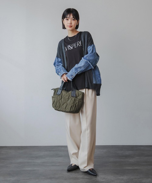 boohoo キルトトートバッグ セール】キルトトートバッグ(トートバッグ)|Bou Jeloud