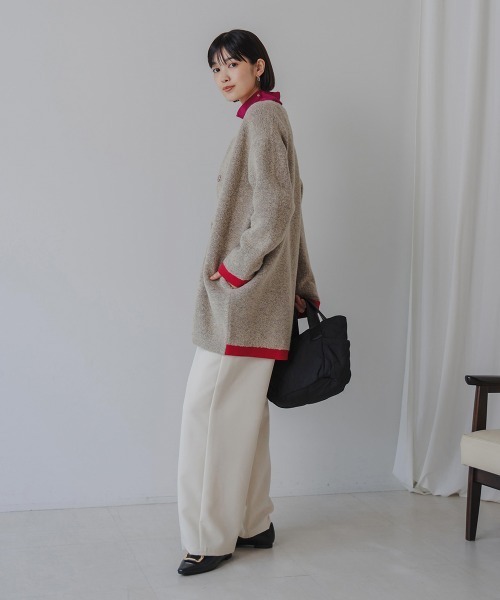 Bou Jeloud(ブージュルード)の「キルトトートバッグ(トートバッグ・レディース・カーキ/ブラック・ONESIZE)」の22枚目の写真